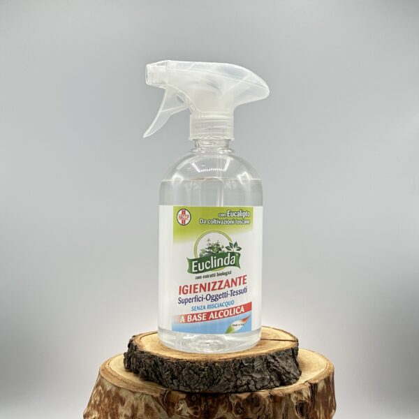 Euclinda Igienizzante a Base Alcolica Spray naturale - Oligea azienda agricola di Massarosa LU