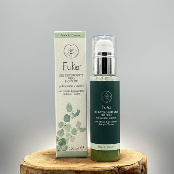 Gel detergente viso bio Euka - Oligea azienda agricola di Massarosa LU