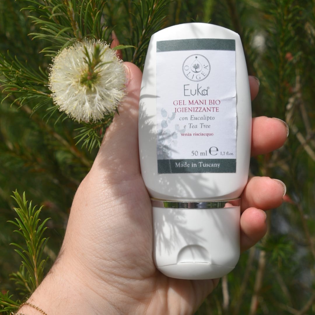 Gel mani bio igienizzante Euka - Oligea azienda agricola di Massarosa LU