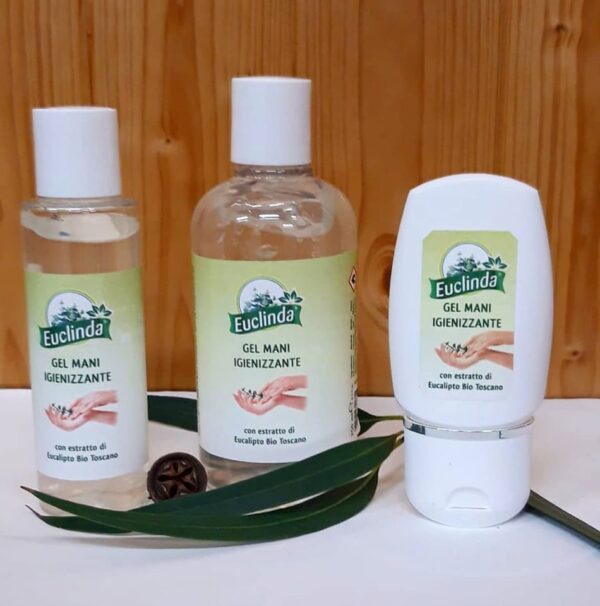 Gel mani igienizzante con olio di Eucalipto