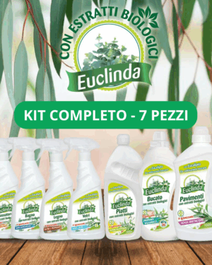 Kit completo detersivi euclinda - detersivi ecologici casa Oligea azienda agricola di Massarosa LU