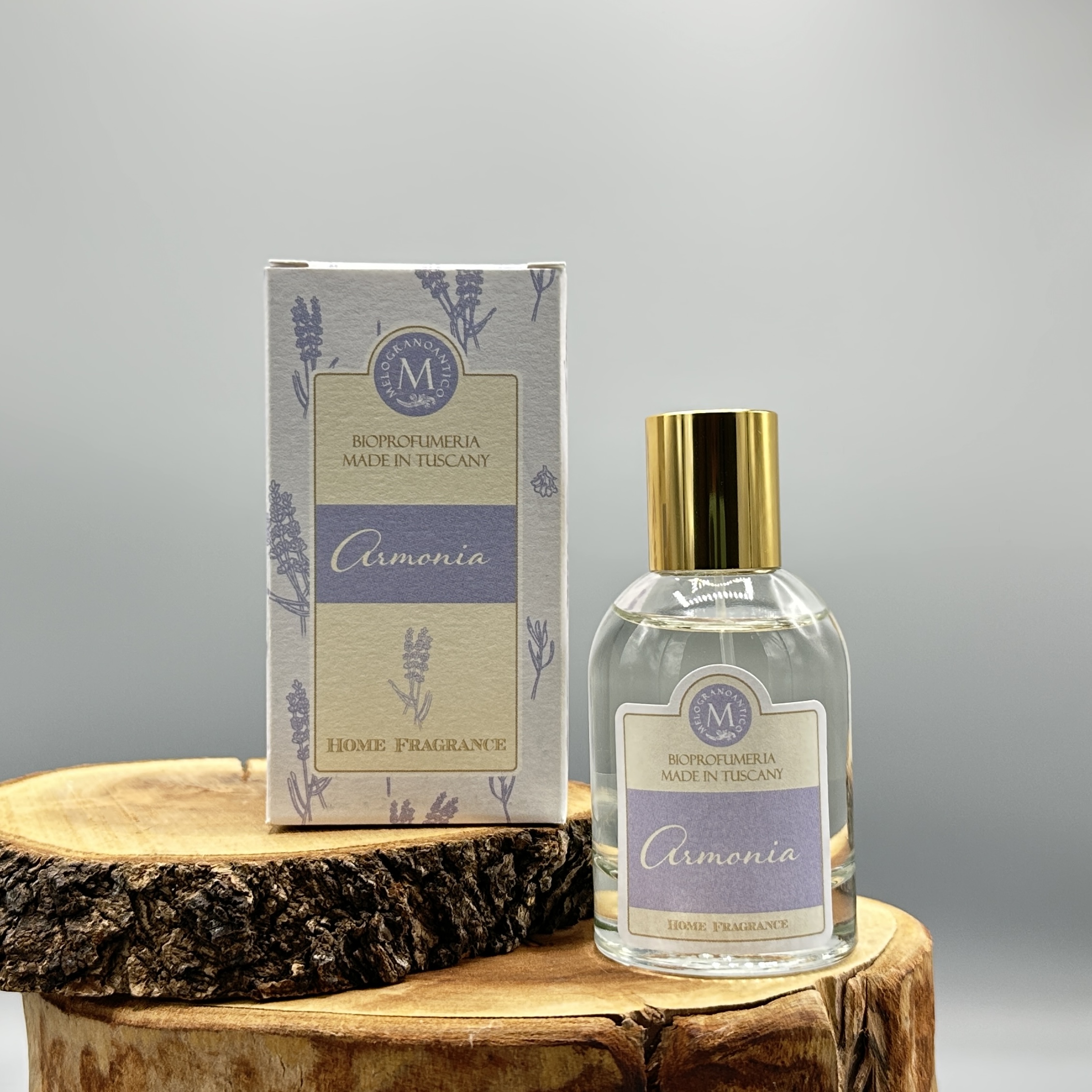 Profumatore-Ambiente-Spray-Armonia-Melogranoantico-bioprofumeria-Oligea azienda agricola di Massarosa LU