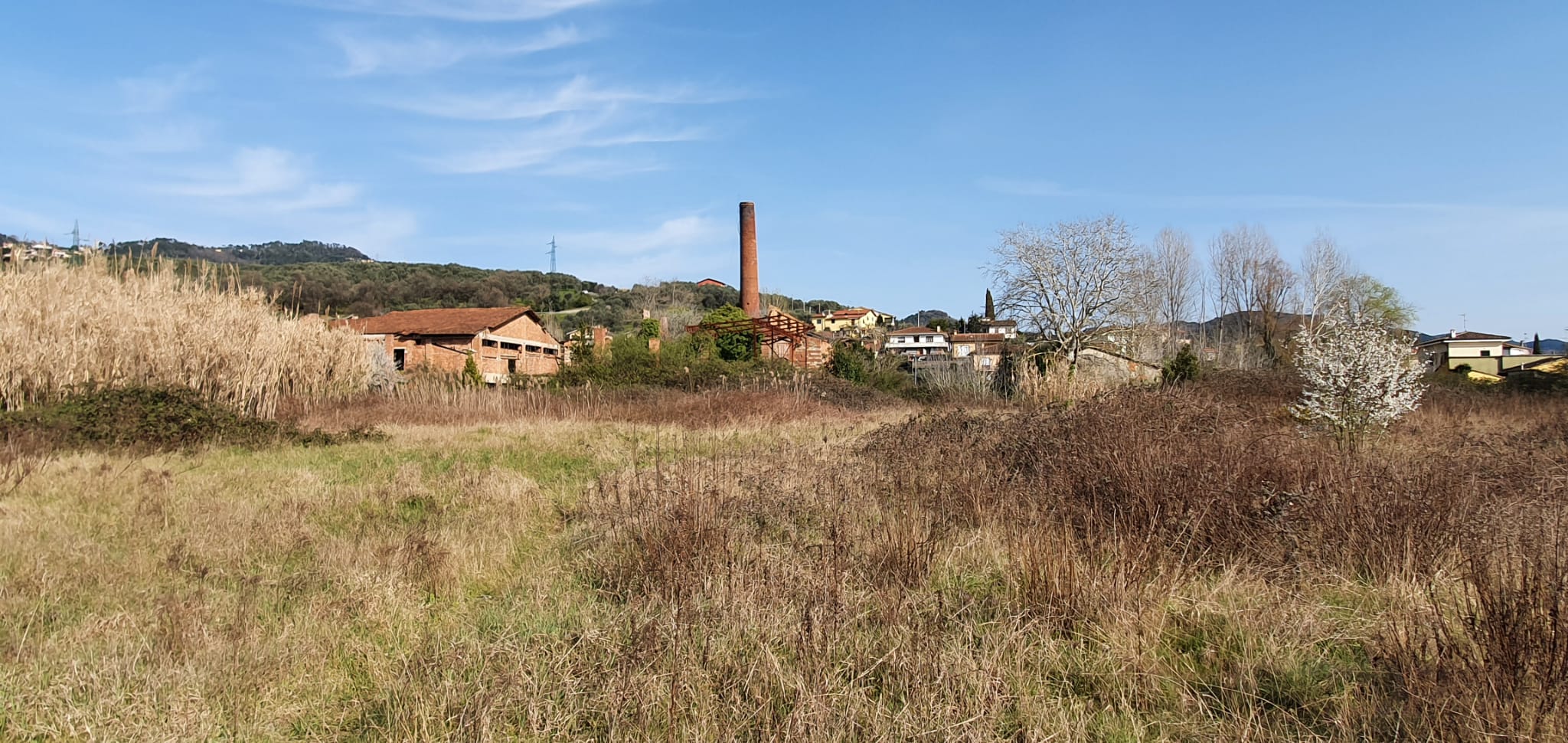 La fornace di Massarosa dal laghetto di Manipura