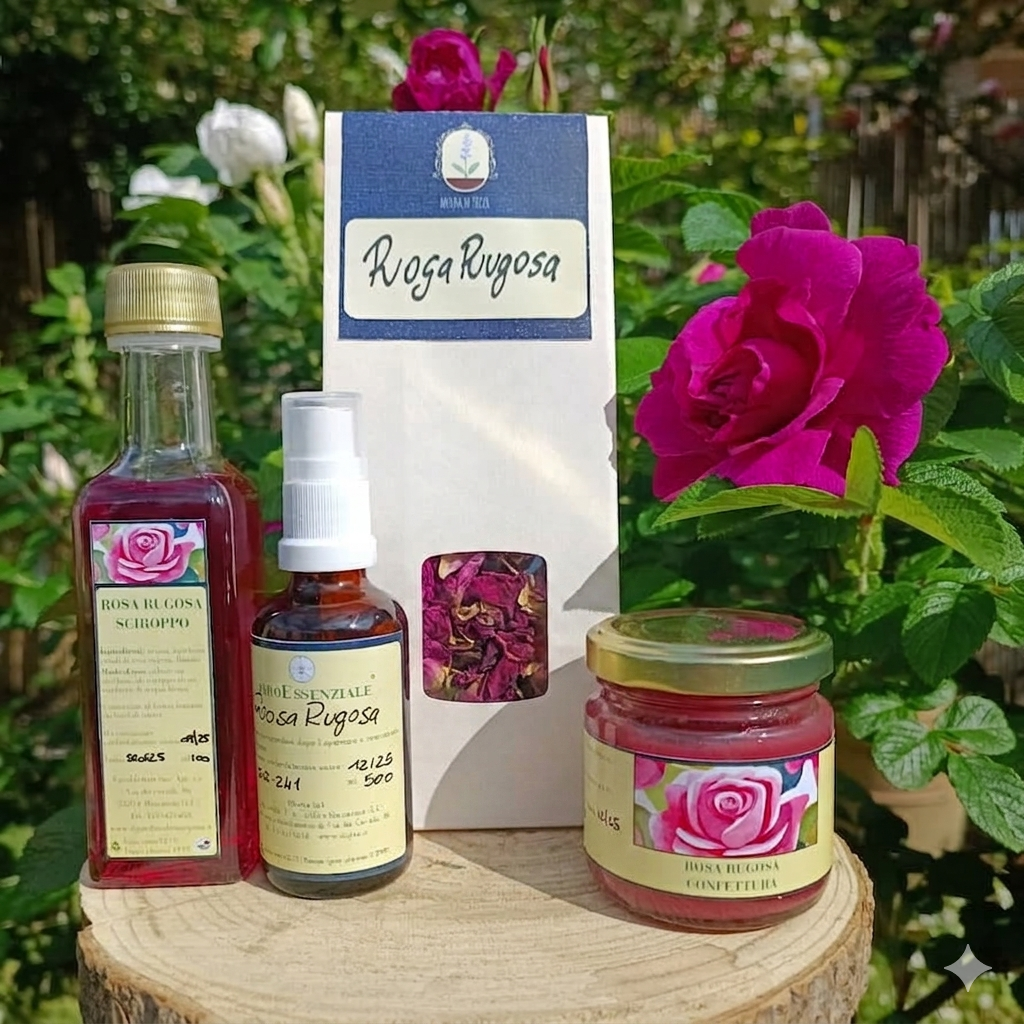 prodotti oligea con la rosa per la cucina confettura di rosa idroessenziale di rosa petali essiccati di rosa sciroppo alla rosa
