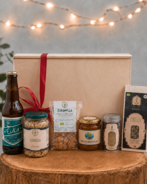 Idea Regalo Personalizzabile - Box regalo “Sapori di Toscana” – Eccellenze biologiche e artigianali Oligea