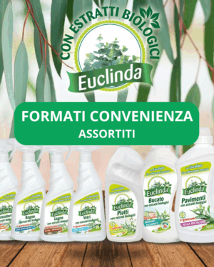 Kit detergenti ecologici euclinda - formati convenienza Oligea azienda agricola di Massarosa LU