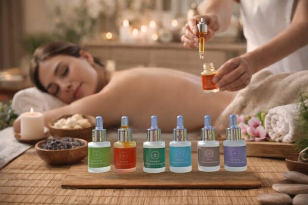Oli Essenziali Professionali Biologici per Operatori del Benessere | oli essenziali per massaggi e riflessologia in centro estetico e spa | Oli essenziali per Reiki