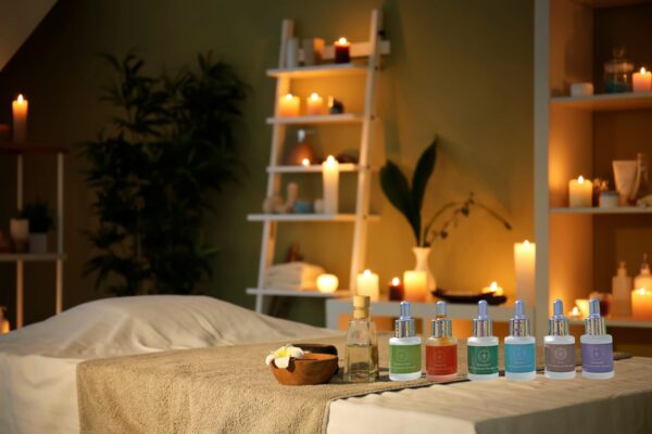 Oli Essenziali Professionali Biologici per Operatori del Benessere | oli essenziali per massaggi e riflessologia in centro estetico e spa | Oli essenziali per il benessere energetico e spirituale: aromaterapia, meditazione, chakra e rituali naturali